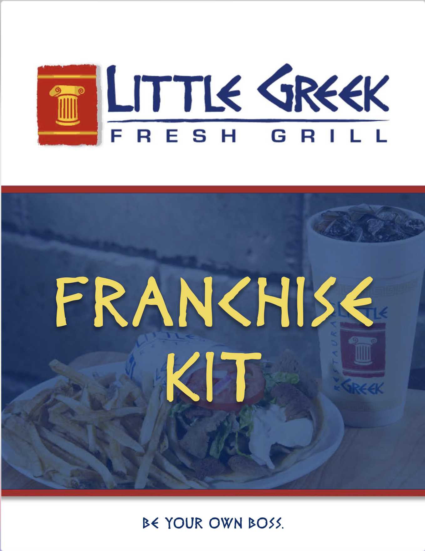 Little Greek Fresh Grill Franchise Kit